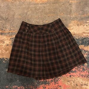 CAbi Plaid Skater Skirt